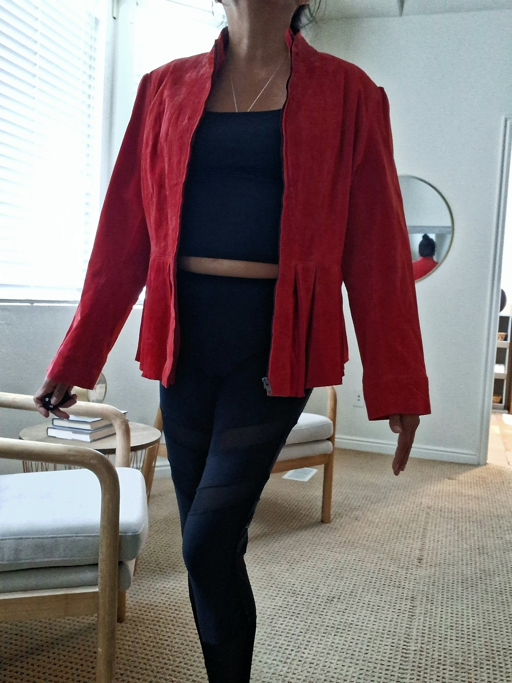 NWT Ashley Stewart Red Jacket - Bold Red Outerwear Size 1X